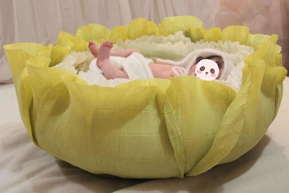 Капуста для фотосесії новонароджених, атрибути для фото, фотозона