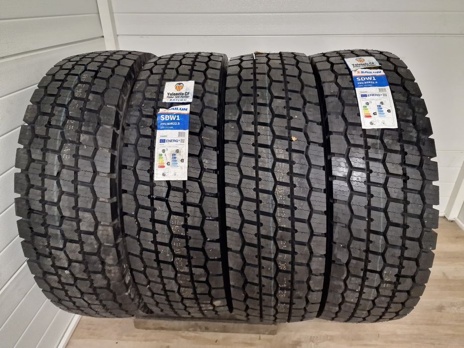 295/80R22.5 (1220netto) SAILUN  ZIMOWA napęd opony MOCNE opona