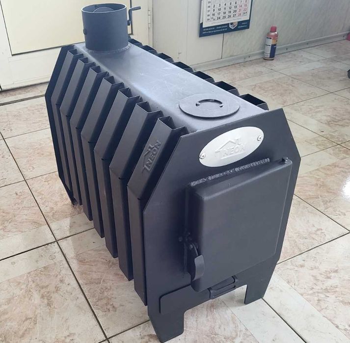 ОТ ЗАВОДА! 6кВт! КОТЛОВАЯ СТАЛЬ! Варочная Печь Булерьян Буржуйка