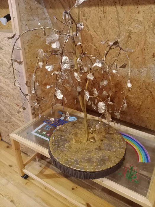 Ексклюзивне золоте грошове дерево