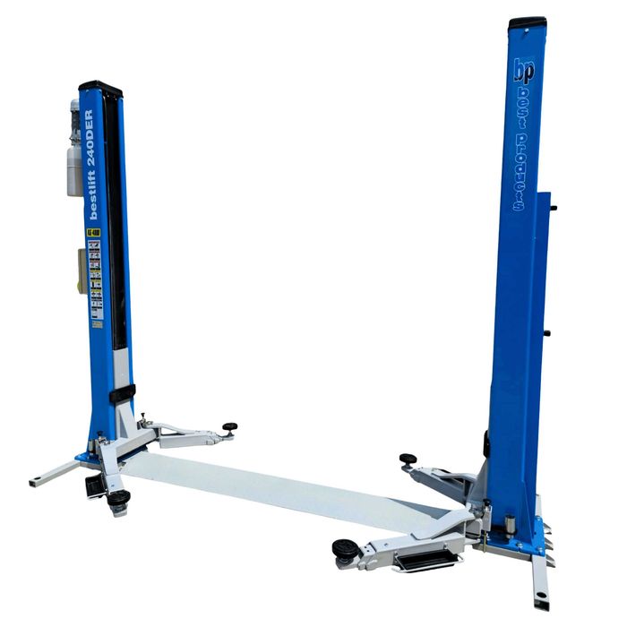 PODNOŚNIK DWUKOLUMNOWY samochodowy ramowy Bestlift 240DER 4T SYSTEM APS + OLEJ Hydrauliczny HL32