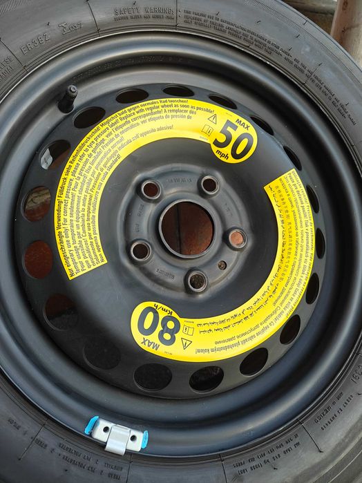 Volkswagen group Запаска R15 195 65 Bridgestone диск 5×112, 6J, ET47