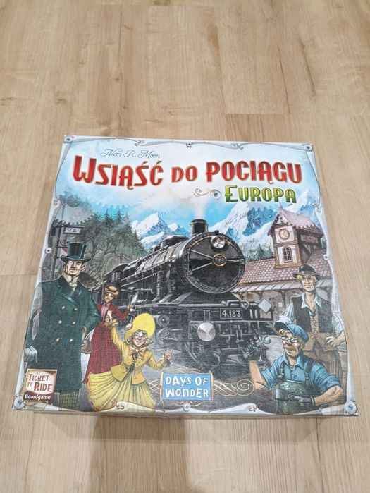 Wsiąść do Pociągu Europa gra planszowa
