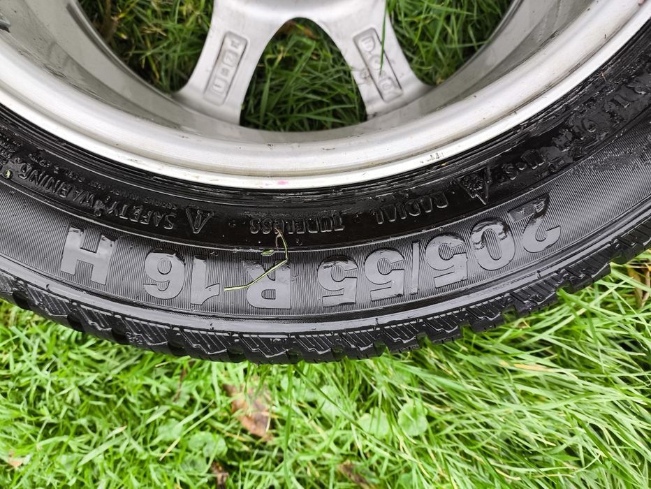 Komplet 4 kół zima  na Alu