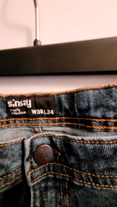 Meskie spodnie jeansowe rozmiar 38-34