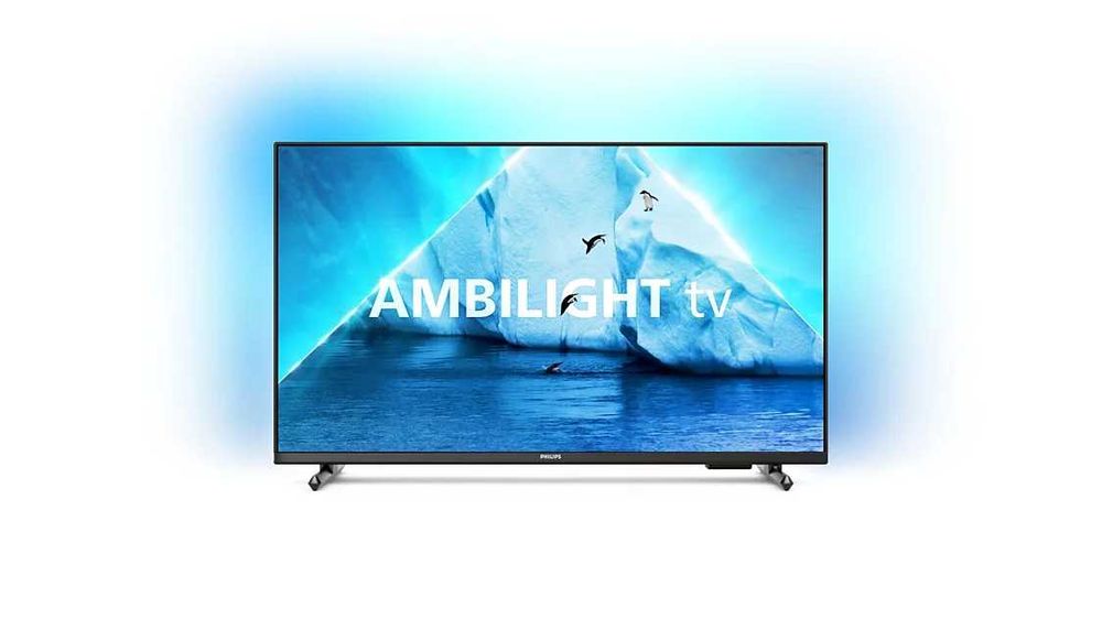 Nowy Philips 32 cale 3xambilight FHD hdr Smart WIFI DVB-T2 HEVC 32PFS6908 gwarancja 12m telewizor
