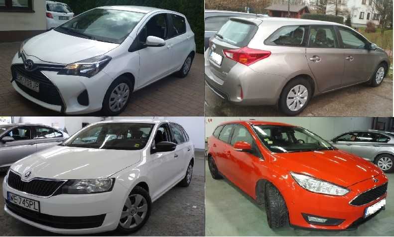 Wypożyczalnia samochodów/Wynajem auta /Rent a car/Аренда авто