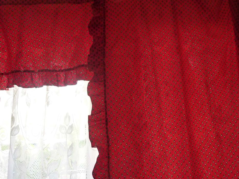 2 zasłony + lambrekin