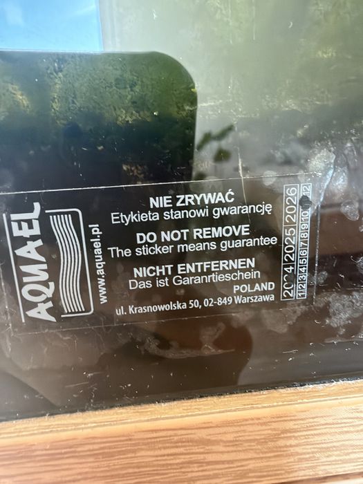 Akwarium 105 L pełne wyposażenie