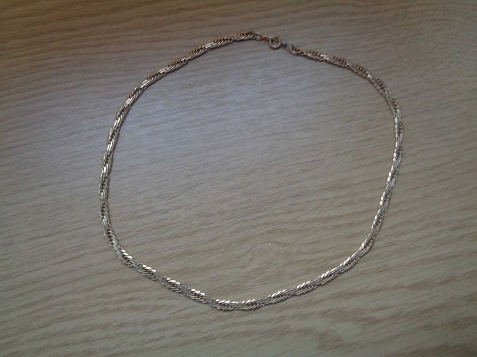 Łańcuszek gruby przeplatany- nowa cena