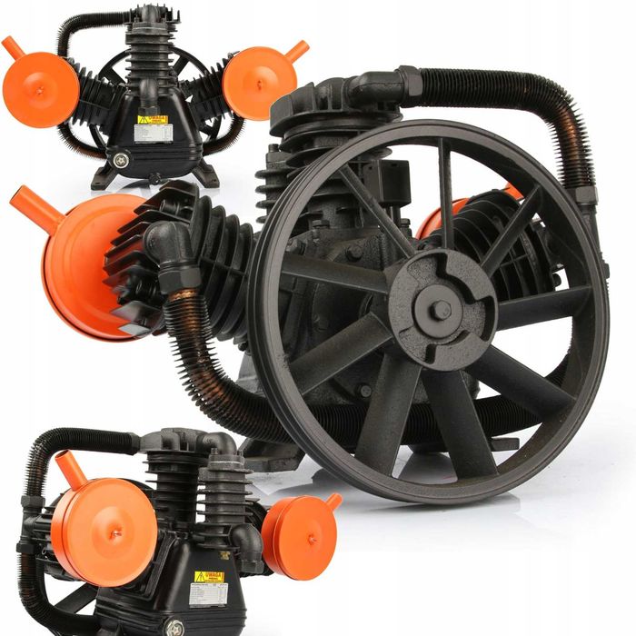 Sprężarka powietrza pompa do kompresora 3tłoki 1150l/min 12,5Bar