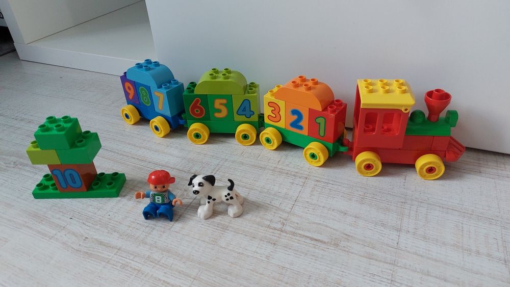Zestaw lego duplo Pociąg z cyferkami 10558