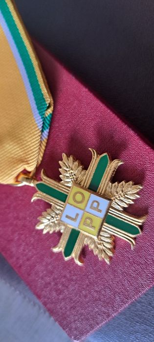 Medal za ZASŁUGI dla LOPP- stopień  zloty - II RP