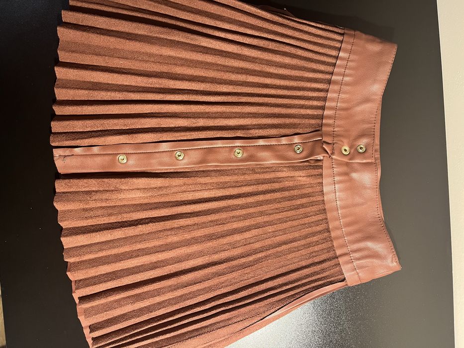 Spódnica skórzana damska XS
