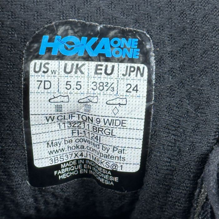 Hoka Clifton 9 FI1124I 38