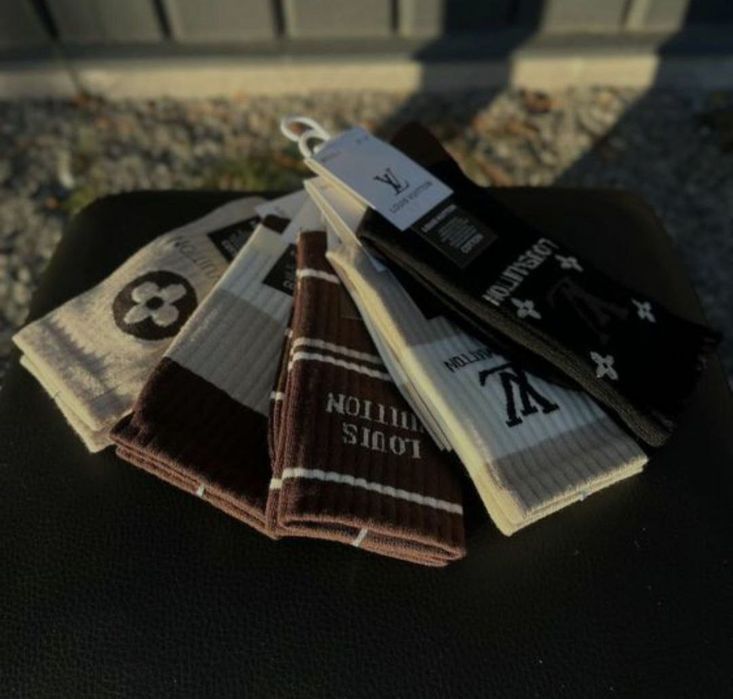 Zestaw 5 par skarpetek damskich