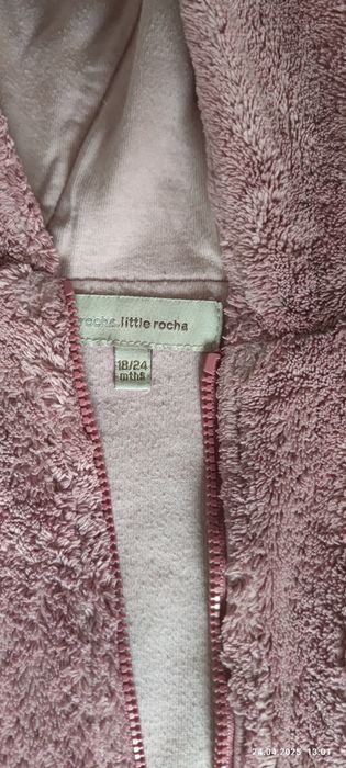 Bluza niemowlęca różowa - r. 92 - Little Rocha
