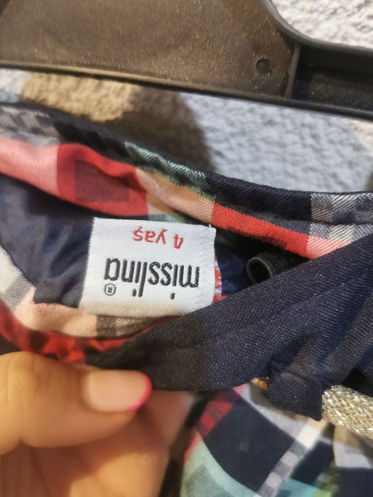 Spódniczka plisowana dla dziewczynki w bardzo dobrym stanie 104