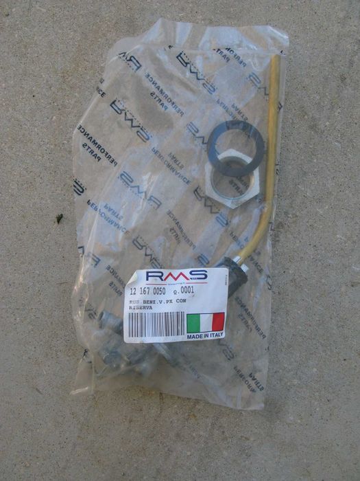 Torneira de gasolina com reserva para Vespa