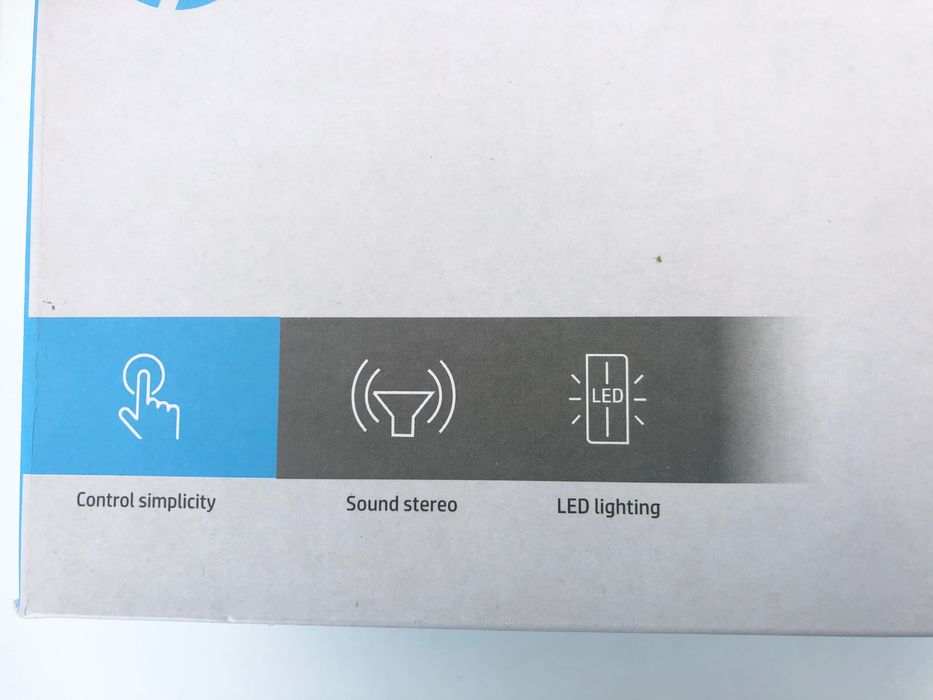 Coluna HP Multimedia Speaker DHE-6002 com LED RGB