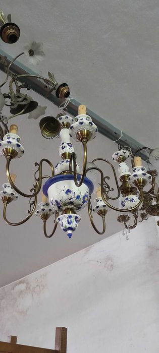 Candeeiros de teto diversos