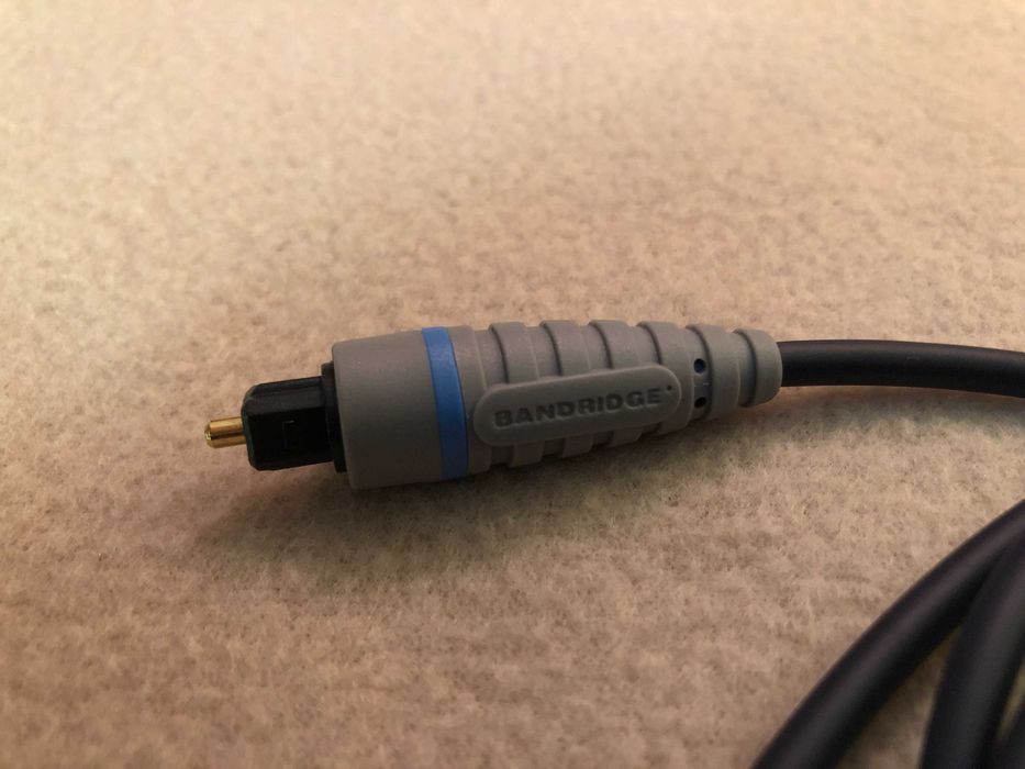 BANDRIDGE Digital Optical Cable Revestimento PVC HiFi