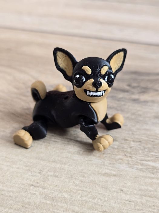 Figurka groźny Chihuahua 3d - Druk3d fidget mixGadzet
Nowy






Figu