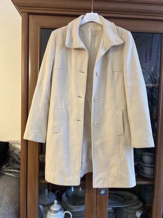 Plaszcz damski od Look 79% wełny