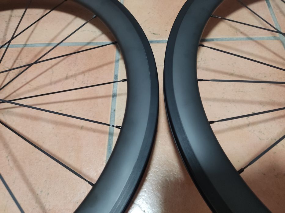 Rodas de carbono para travoes de calco 0km