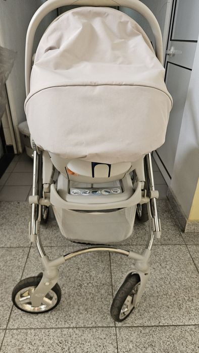 Trio Bébécar Ip-Op Carrinho, Cadeira, Ovo, Alcofa