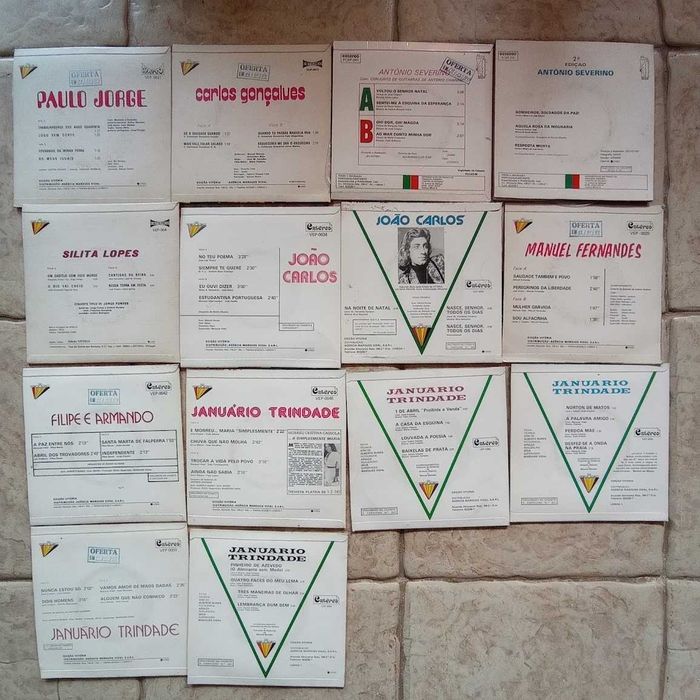 60 Discos Singles Musica Portuguesa