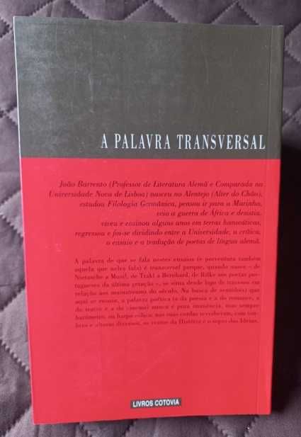 A Palavra Transversal - João Barrento