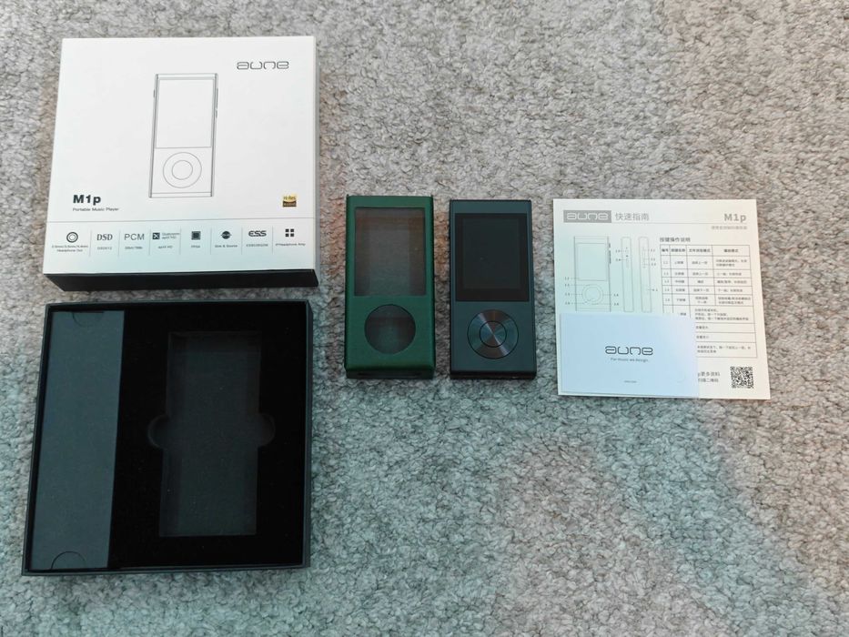 Aune M1p Bluetooth Edition DAP – Gwarancja, Etui, Stan BDB