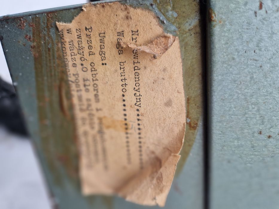 Skrzynka narzędziowa zprl