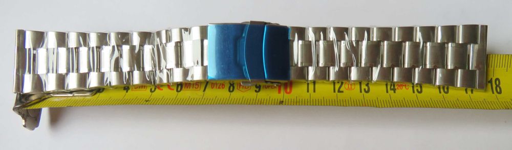 bransoleta do zegarka  stalowa    24 mm