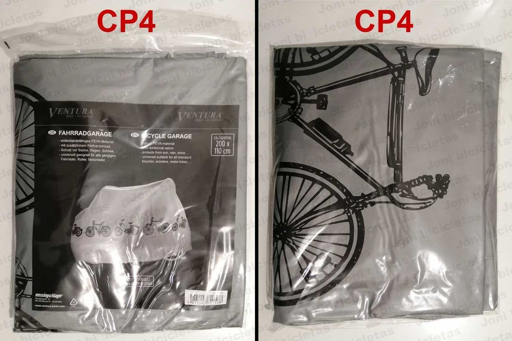 Capas para cobrir bicicleta ou scooter