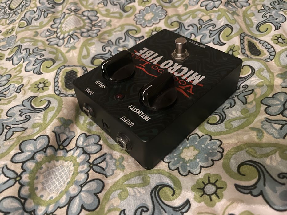 Voodoo Lab Micro Vibe UniVibe Uni-Vibe Uni Vibe Microvibe VooDooLab USA voodo 100% prawdziwy analog efekt gitarowy Hendrix