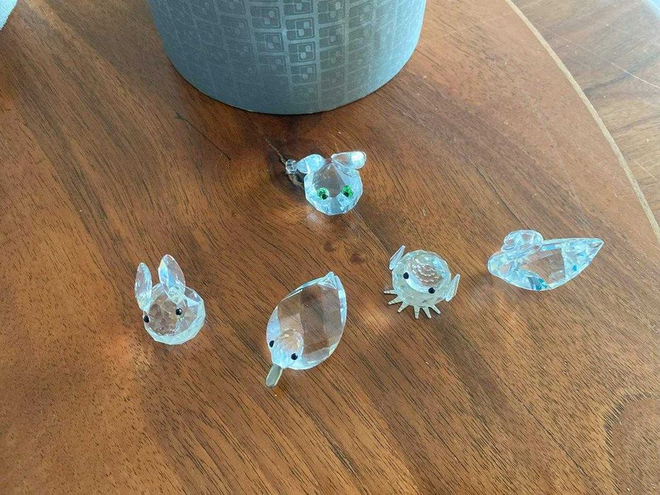 Animais miniatura Swarovski