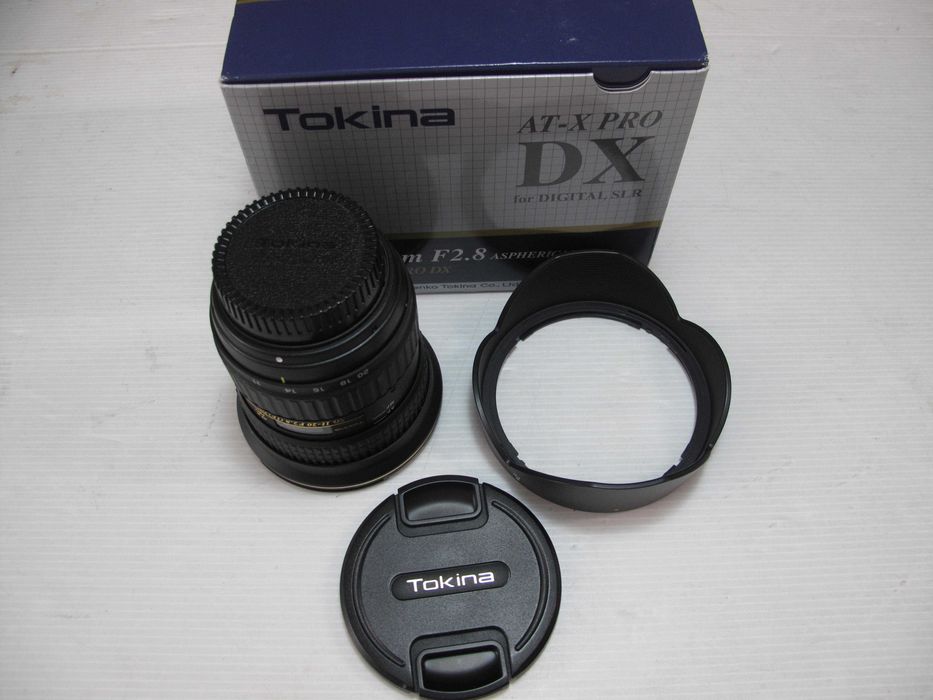 Tokina SD 11-20 2.8 ATX PRO para nikon como nova