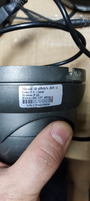 AHD камера відеоспостереження Tecsar D-650SN-30V