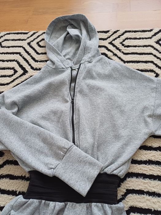 Женский комбинезон на флисе меланж М