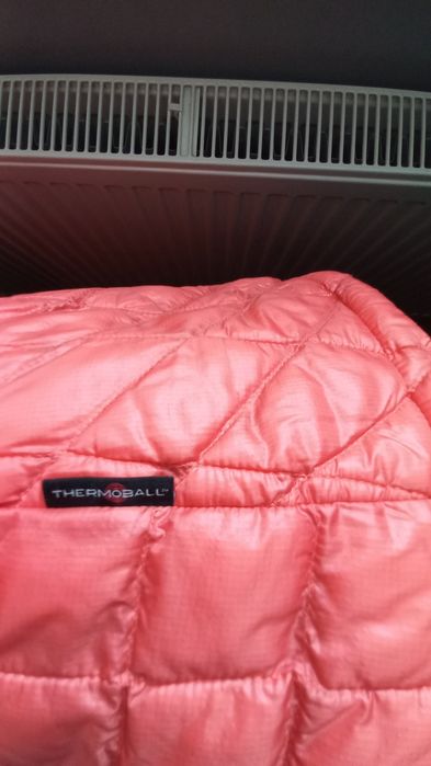 Kurtka pikowana The North Face Thermoball roz S, pachy 46 cm pomarańcz