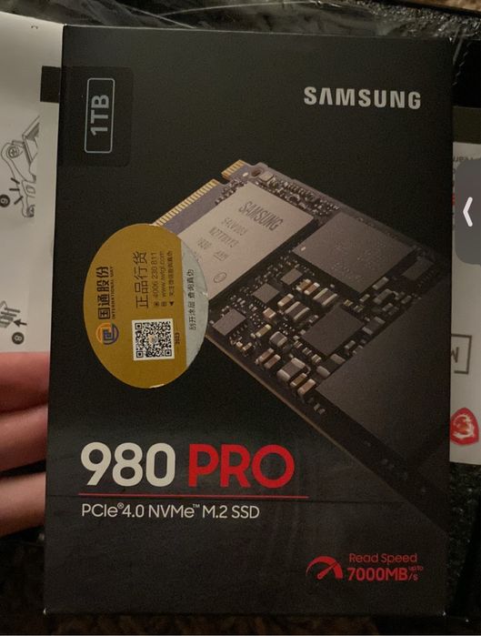 Samsung 980 pro 1tb ssd nvme m.2