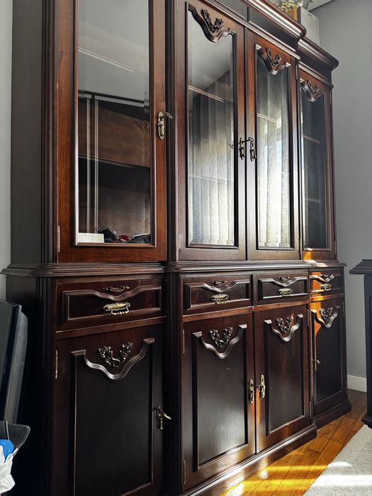 Solid Wood Cabinet – Brand New Condition!
