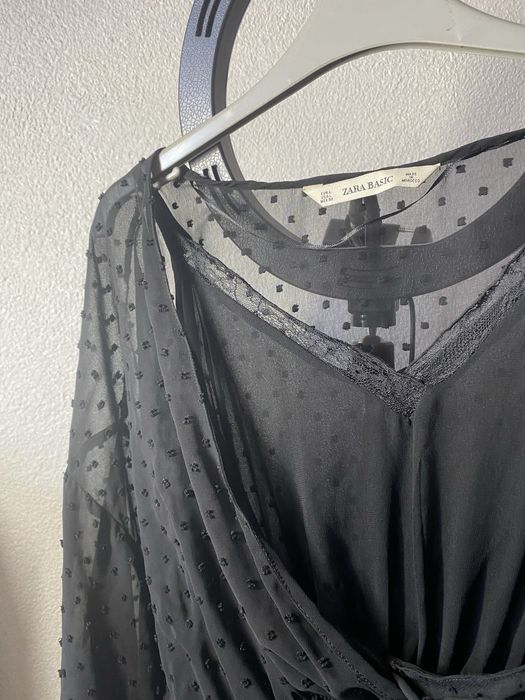 Кружевна блуза ZARA