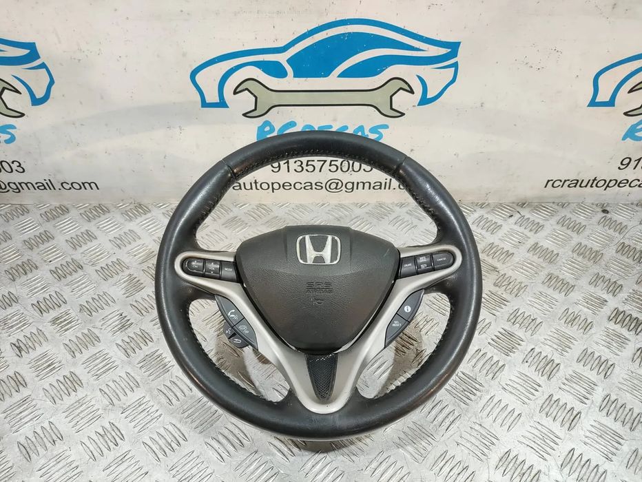 Volante + Airbag Honda Civic VIII 8 MK8 FN FK FK3 Pele