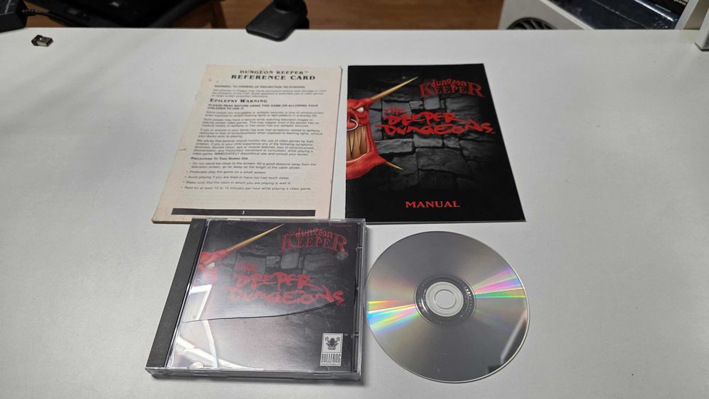 PC Dungeon keeper - the deeper dungeon big box