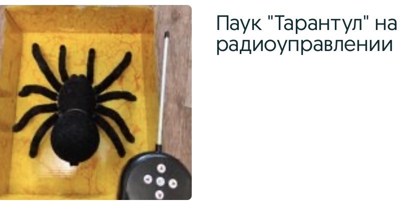 Паук на радіо управлінні