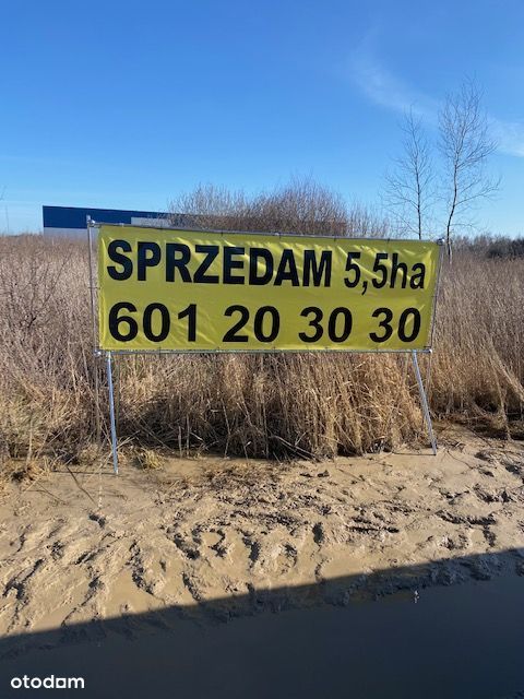 Działka pod MAGAZYNY-Produkcje. MPZP!!! Możliwość podziału!!!