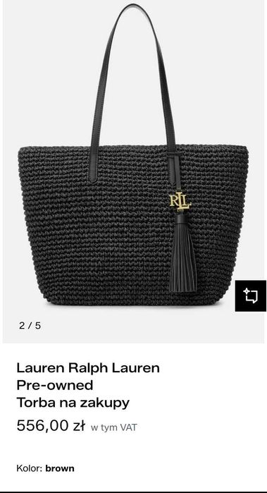 Ralph Lauren Pre - owned Torba na zakupy